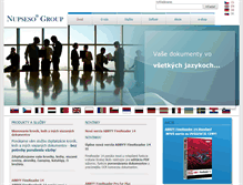 Tablet Screenshot of nupseso.eu